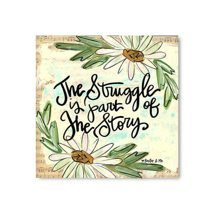 Struggle Story - Wrapped Canvas