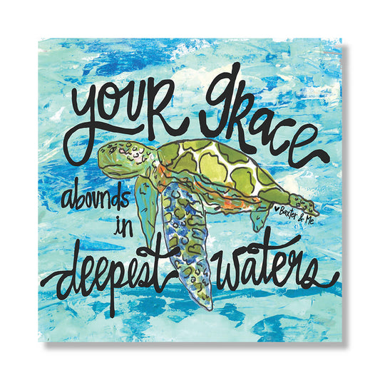 Sea Turtle - Wrapped Canvas