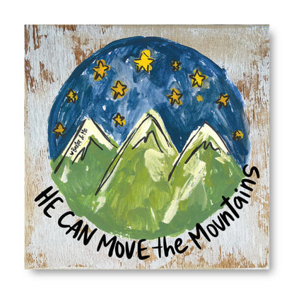 Move The Mountains - Wrapped Canvas