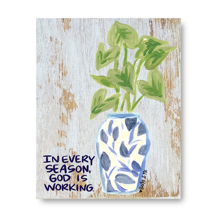 In Every Season - Wrapped Canvas
