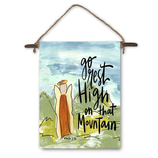 Go Rest High Mini Wall Hanging