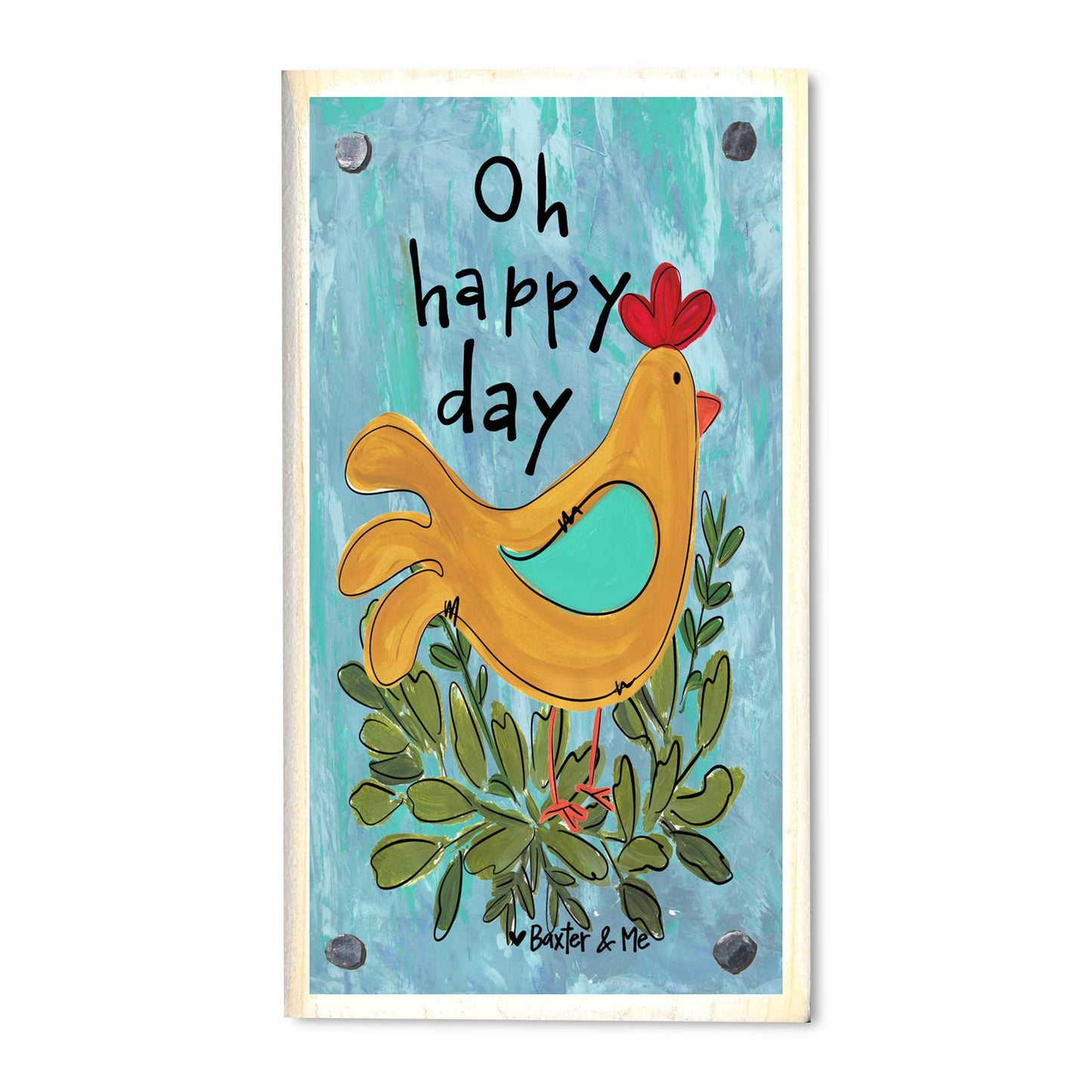 O Happy Day Chicken Happy Block
