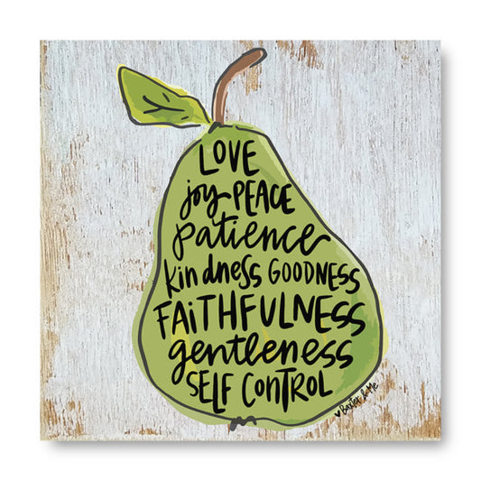 Fruit Of The Spirit - Wrapped Canvas