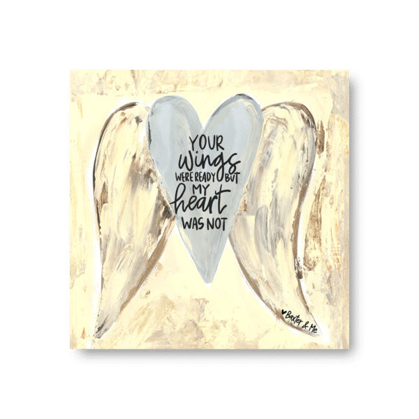 Wings Ready - Wrapped Canvas