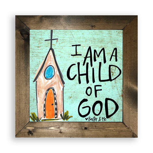 Child Of God - Framed Art