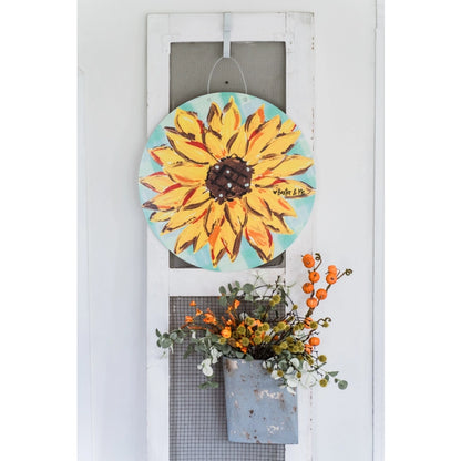 Sunflower Door Hanger