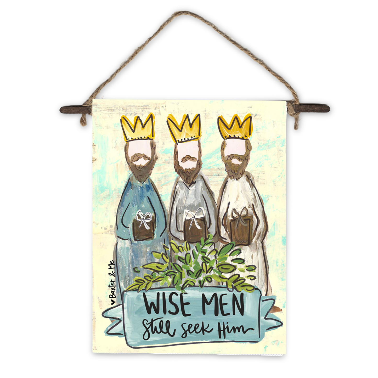 Wise Men Mini Wall Hanging