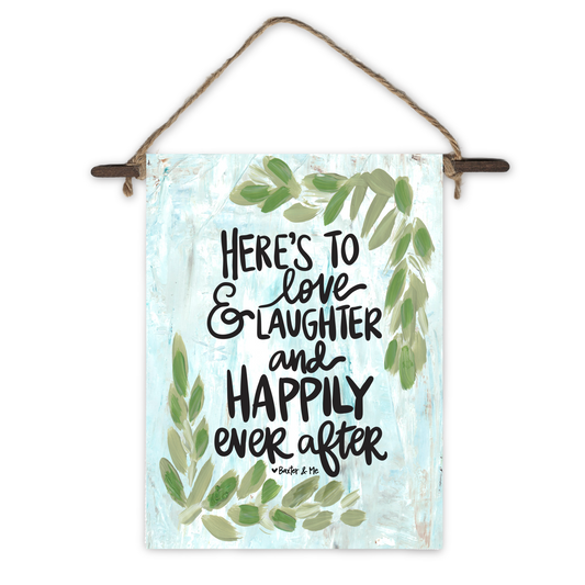 Happily Ever After Mini Wall Hanging